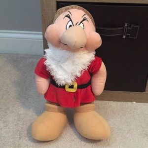 🚫SOLD🚫 16” Disney Grumpy plush NWOT
